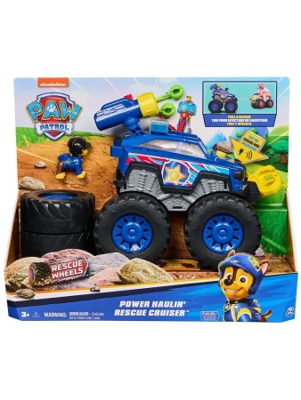 Paw Patrol (Щенячий патруль) игровой набор Делюкс Rescue Wheels с фигуркой Чейз, свет, звук.