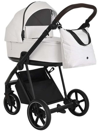 Roan Коляска 2 в 1 Sol Eco / цвет White-Black (белый-черный)