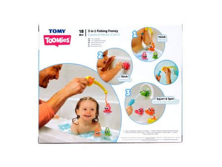 Toomies(Тумис) Игровой набор для ванны Рыбалка 3 в 1