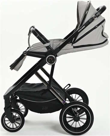 Ining Baby Коляска 2 в 1 KR350 / цвет light grey (светло-серый)
