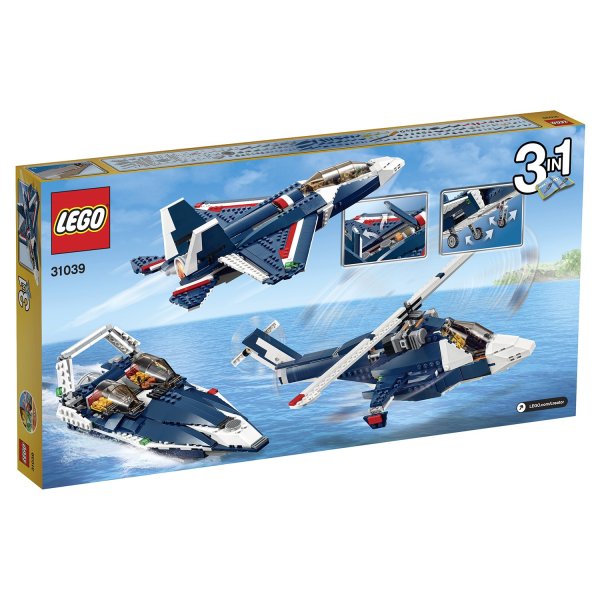 Игрушка Криэйтор Синий реактивный самолет