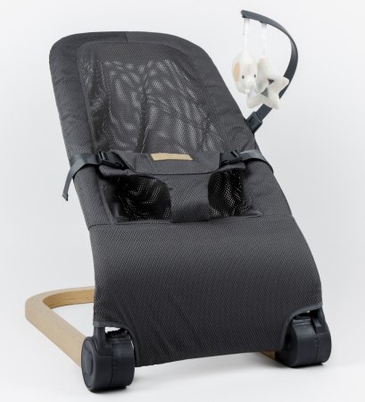 Шезлонг детский Amarobaby, Baby relax (серый)