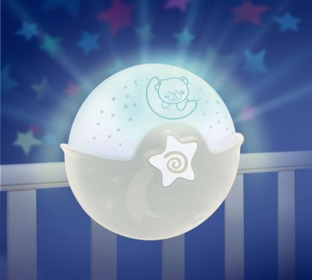 Ночник-проектор Infantino / голубой
