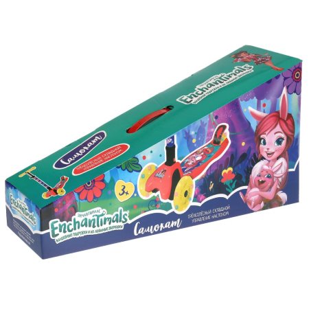 Enchantimals Самокат трехколесный 284655 / цвет розово-фиолетовый
