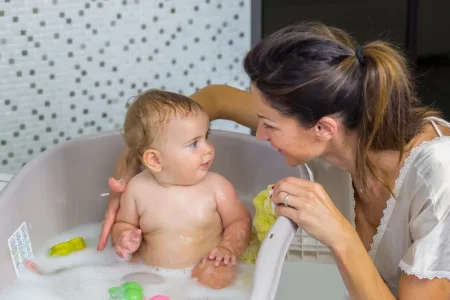 Ok Baby Ванночка для купания детей Onda 823 / цвет белый 16