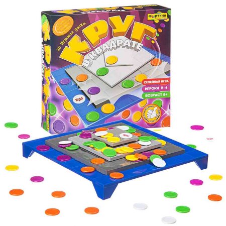 Фортуна Настольная игра "Круг в квадрате"