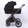 Коляска Peppy Monaco 2в1 GP(рама т.серая,шлиф.алю) (Black)