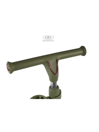 HB-111-A  Детский самокат-беговел (Зеленый)