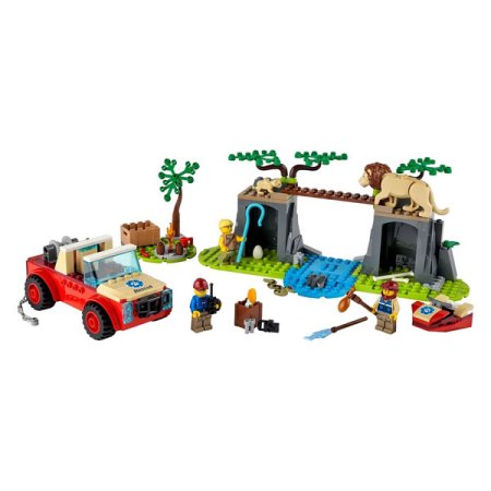 LEGO City Конструктор "Спасательный внедорожник для зверей"