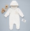 Petit BeBe Комбинезон с капюшоном (футер-петля) 3025 размер 98/ цвет кремовый
