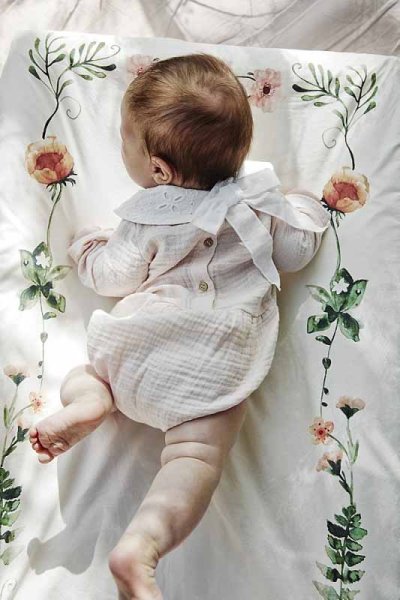Elodie Нагрудник трикотажный Embroidery Anglaise