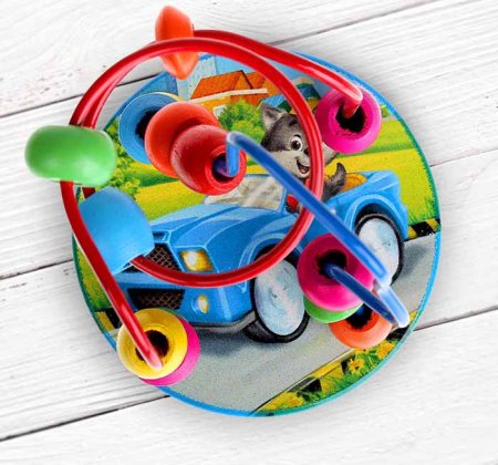 Лесная мастерская Серпантинка-лабиринт "Машинка"