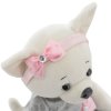 Orange Toys Мягкая игрушка Собачка Lucky Lili Благородный серый 25 см