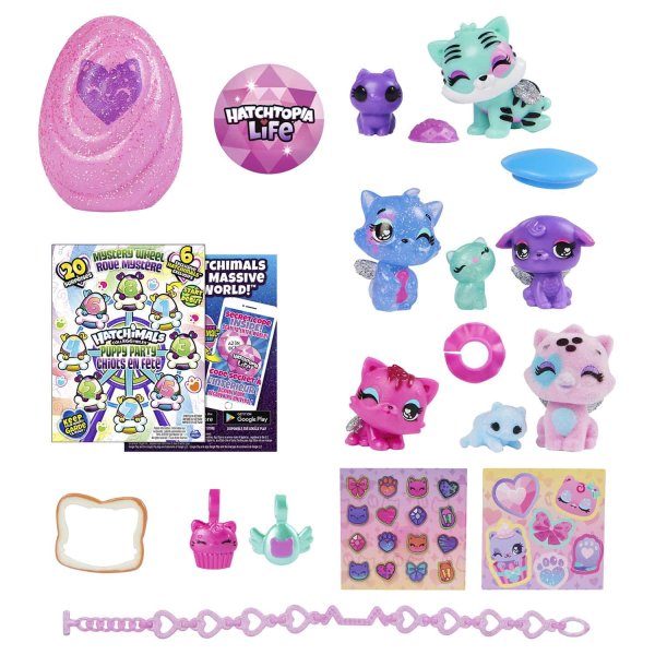 Hatchimals Игровой набор "Луна-парк с котятами" (Сюрприз)