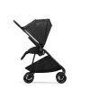 Cybex Коляска прогулочная Melio Street с дождевиком / цвет Real Black