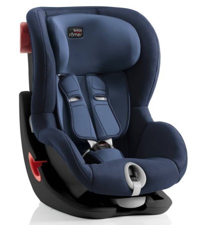 Britax Romer  Детское автокресло King II Black Series Moonlight Blue