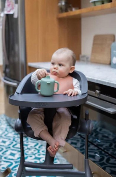 Beaba Поильник силиконовый Tasse D'Apprent Silic S / цвет green (мятный)