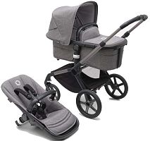 Bugaboo Коляска 2 в 1 Fox5 complete / цвет Graphite/ Grey Melange/ Grey Melange (серый)