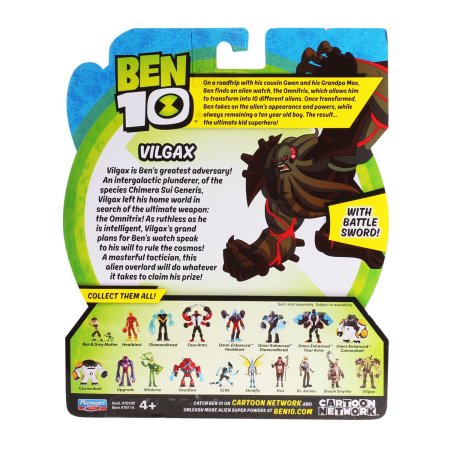 игрушка Ben 10 фигурка 12.5 см, вилгакс