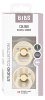 Bibs Набор латексных пустышек Studio Colour, 0+ Pin - Ivory Vanilla Mix