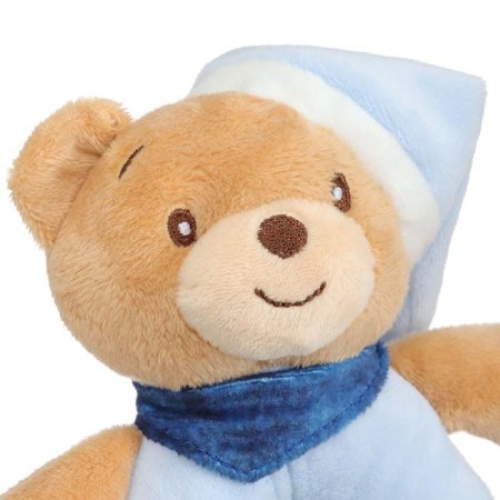 Mum&Baby Погремушка мягкая «Мишка в колпачке»