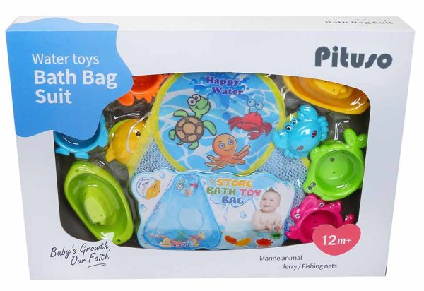Pituso Набор игрушек для ванны "Морские животные"