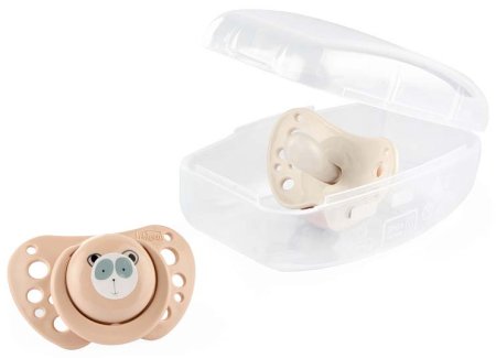 Chicco Пустышка PhysioForma Air силиконовая, 2-6 месяцев, 2 штуки / цвет pink (розовый)