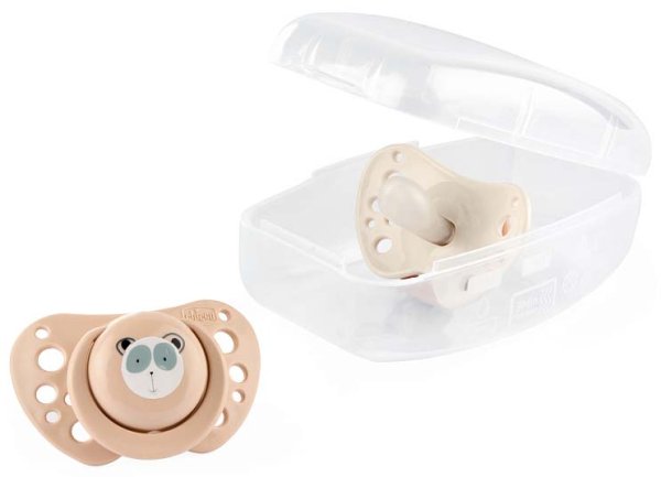 Chicco Пустышка PhysioForma Air силиконовая, 2-6 месяцев, 2 штуки / цвет pink (розовый)