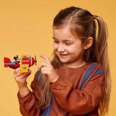 LEGO Disney Mickey and Friends Конструктор "Винтовой самолёт Микки", 59 деталей