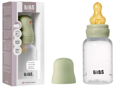Bibs Бутылочка для кормления с латексной соской Sage, 150 мл