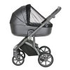 ROAN Коляска 2 в1 Bass Next Кожа, рама серая / цвет Graphite Pearl