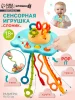 Сенсорная игрушка-тянучка для малышей «Слоник», грызунок, Монтессори, Крошка Я 