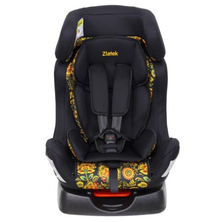 Zlatek Детское автомобильное кресло Flagman / цвет черный, желтый