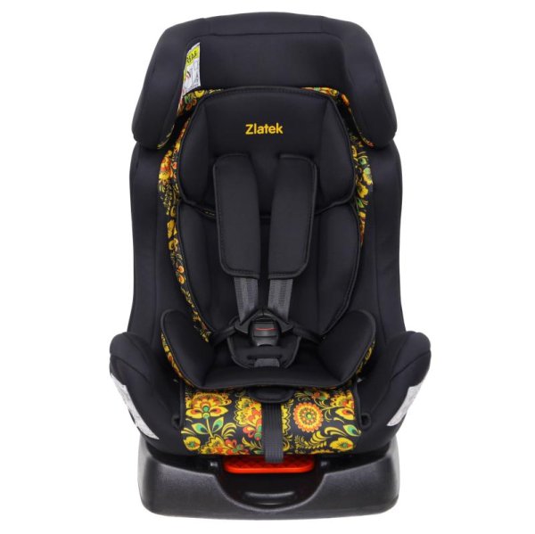 Zlatek Детское автомобильное кресло Flagman / цвет черный, желтый