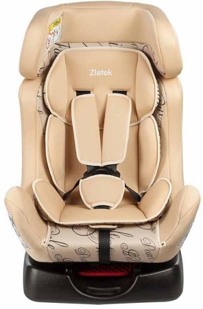 Zlatek Автокресло Flagman Lux (0-25 кг) / цвет винтаж (светло-бежевый)