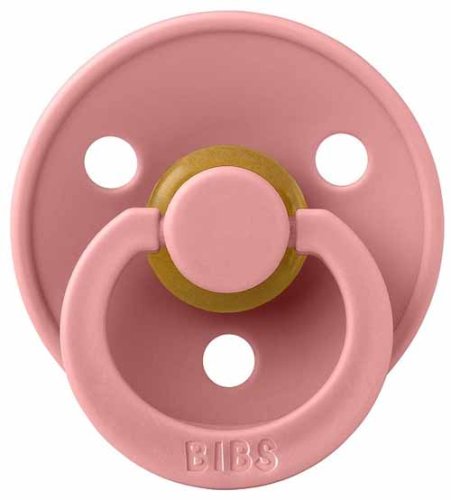 Bibs Пустышка Colour, от 6 месяцев / цвет Dusty Pink (розовый)
