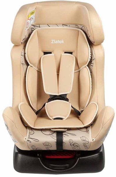 Zlatek Автокресло Flagman Lux (0-25 кг) / цвет винтаж (светло-бежевый)