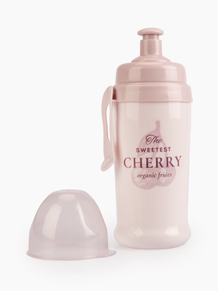 Happy Baby Поильник для кормления с прищепкой 360 мл. (lilac )