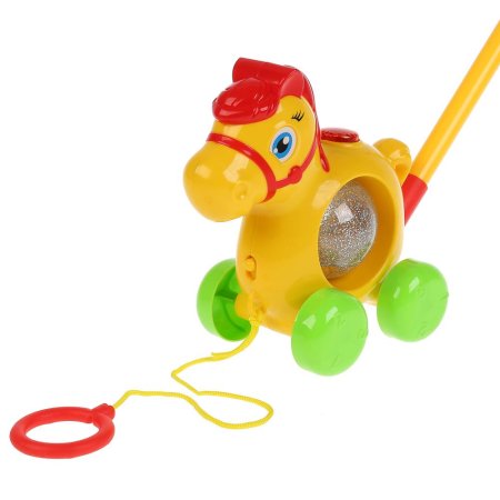 Умка Музыкальная игрушка "Каталка - лошадка"