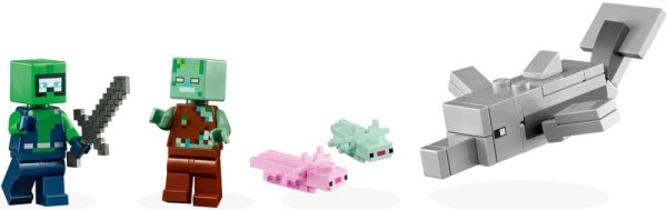 Lego Minecraft Конструктор "Дом Аксолотля"