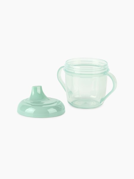 Happy Baby Поильник Drink Up, 170 мл / цвет olive