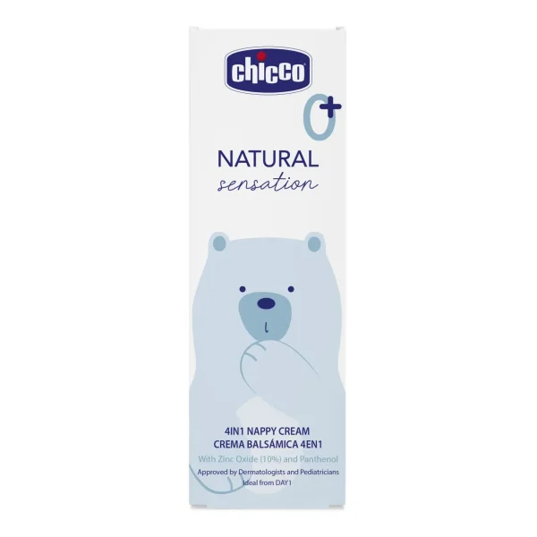 CHICCO Крем под подгузник 4 в 1 NATURAL SENSATION, 100 мл (00011520000000)