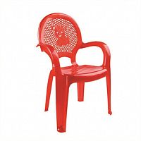 DUNYA Детский стульчик пластиковый / Красный					