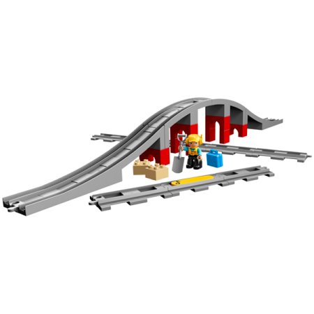 Lego Конструктор Duplo "Железнодорожный мост"