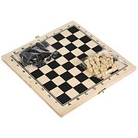 Играем вместе Шахматы 267191 / цвет коричневый, бежевый					