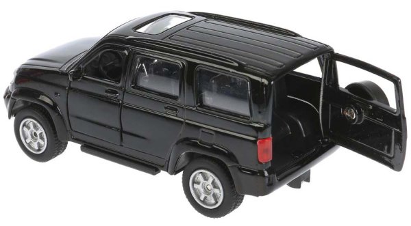 Технопарк Металлическая модель UAZ Patriot / цвет черный