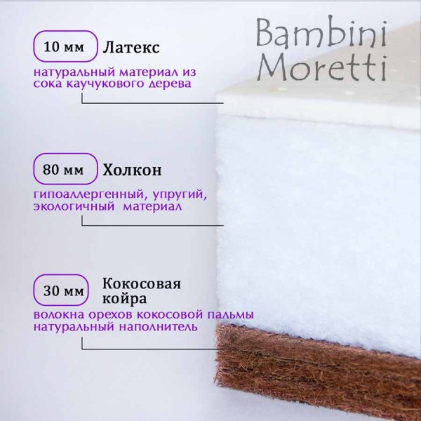 Bambini Moretti Детский матрас "Трин"