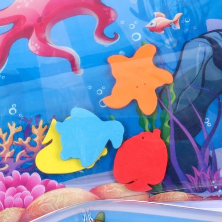 Развивающий водный коврик «Морской мир», 68х50 см, Крошка Я  9643788