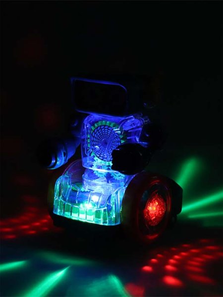 Рыжий кот Музыкальная игрушка "Робот"