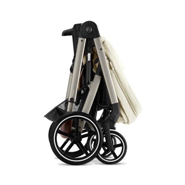 Cybex Прогулочная коляска Balios S Lux TPE с дождевиком / цвет Seashell Beige